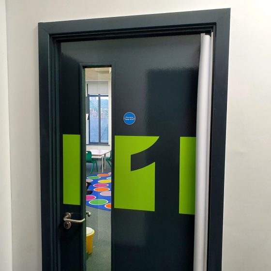 Vinyl Door Numbering